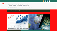 Desktop Screenshot of caramembuatpaspor.com