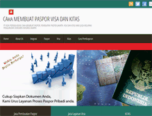 Tablet Screenshot of caramembuatpaspor.com